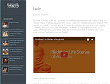 Tablet Screenshot of buddhismaustralia.org